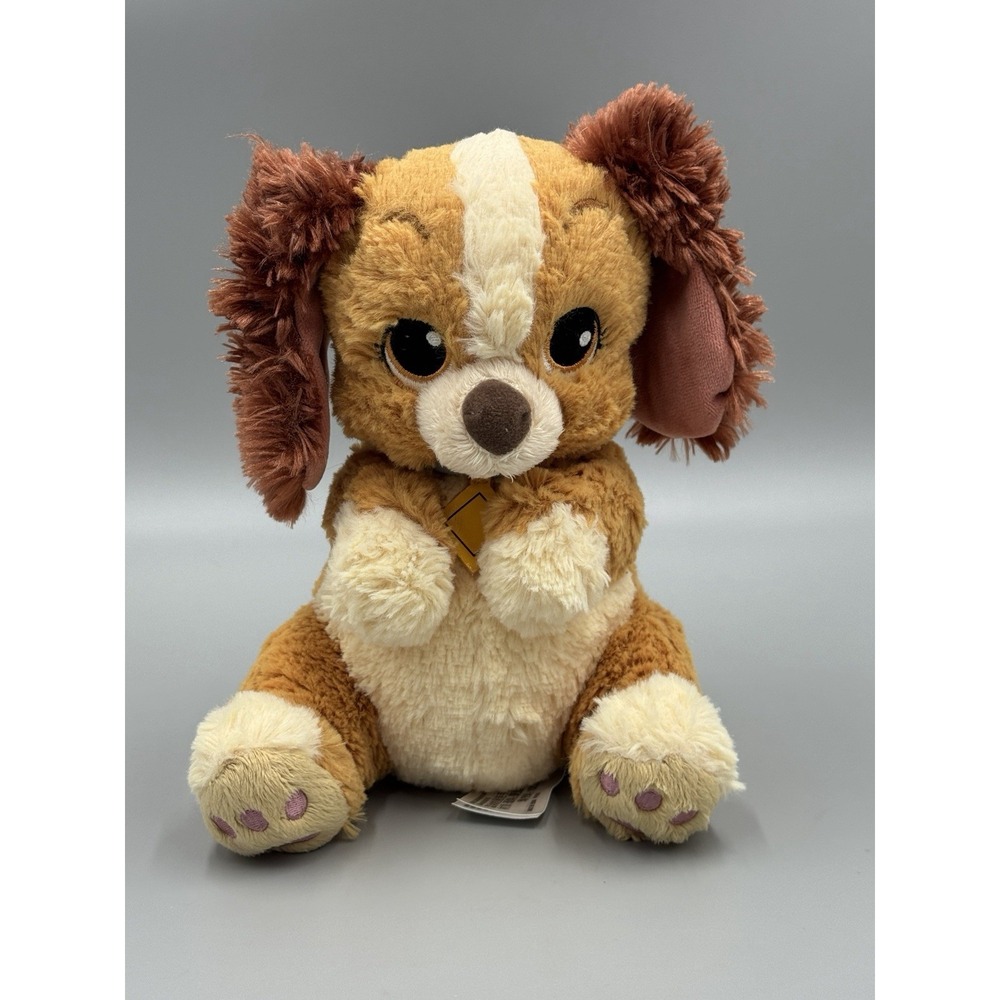 Disney Parks Babies Lady & the Tramp Lady Plush 9" Stuffed Animal Dog